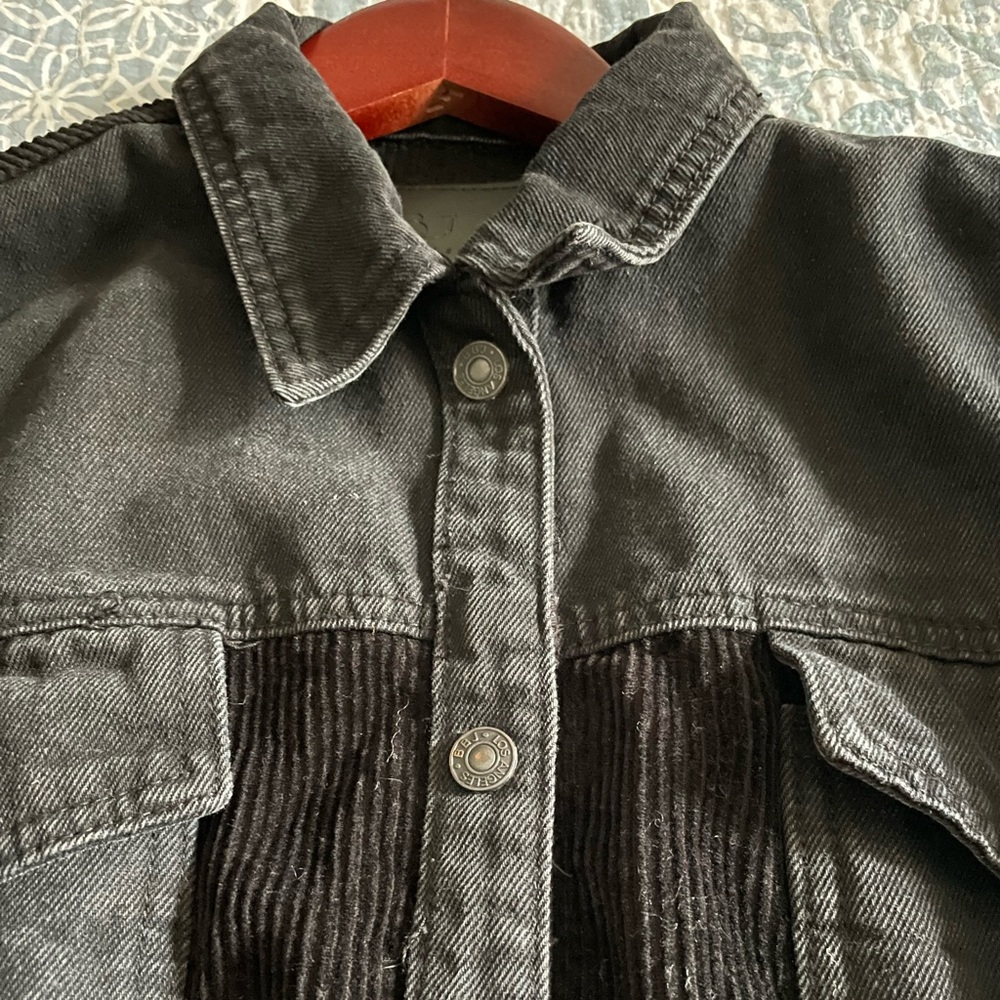 Black corduroy jacket